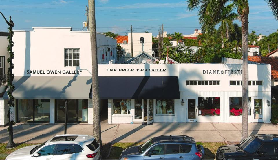 A mixed-use development with three storefronts and seven apartments at 249-253 Royal Poinciana Way in Palm Beach has sold for $11.5 million to a company affiliated with The Breakers resort.