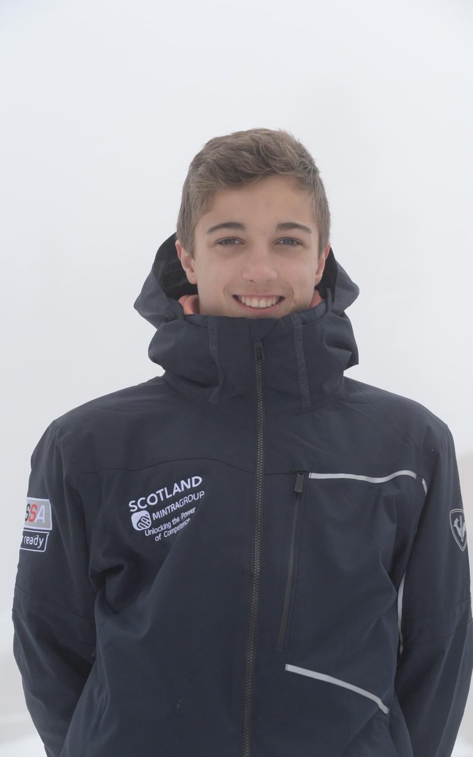 Jonny Marshall, who his father said had studied hard despite being part of the member of the Scottish Alpine Ski Team - Robert Marshall/submitted