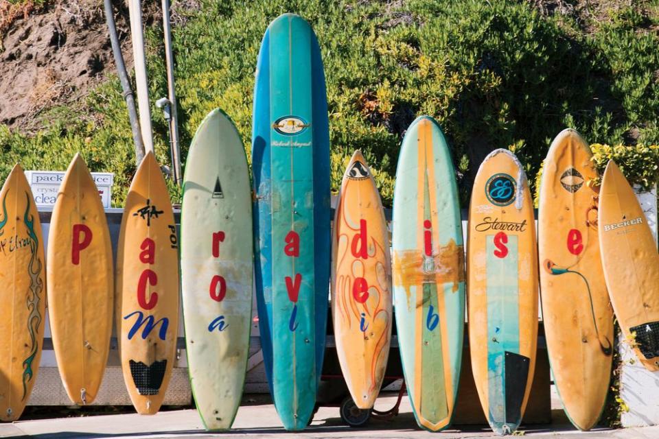 A surf-centric welcome at Paradise Cove