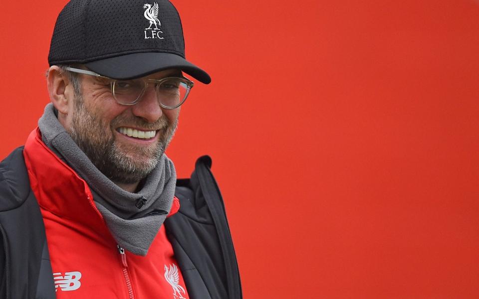 Liverpool manager Jürgen Klopp will welcome his predecessor Roy Hodgson to Anfield on Saturday - Liverpool FC