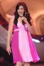 Described as the 'most improved' contestant in the batch, the 17-year old Jordin Sparks wowed the crowd and became the 6th American Idol. (Photo by Lester Cohen/WireImage)