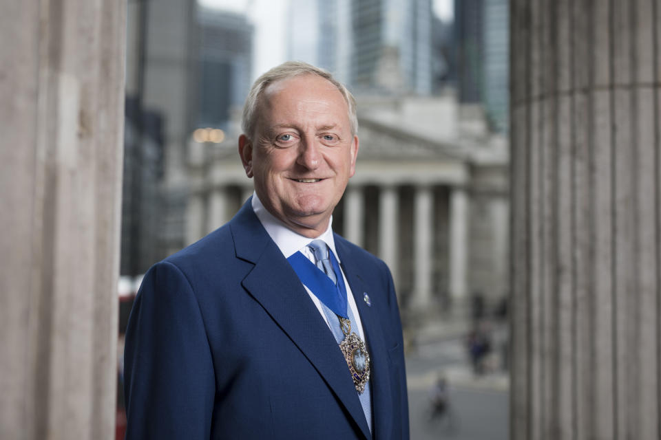 Lord Mayor of London Peter Estlin. Photo: City of London Corporation