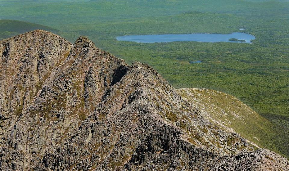 Montaña en Baxter State Park