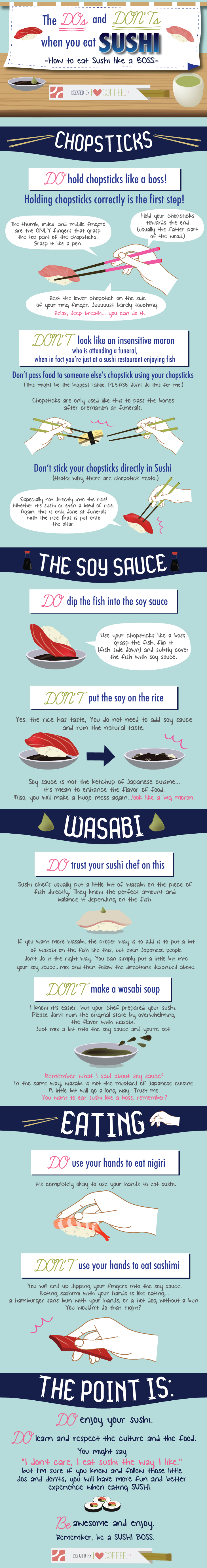 How to Eat Sushi