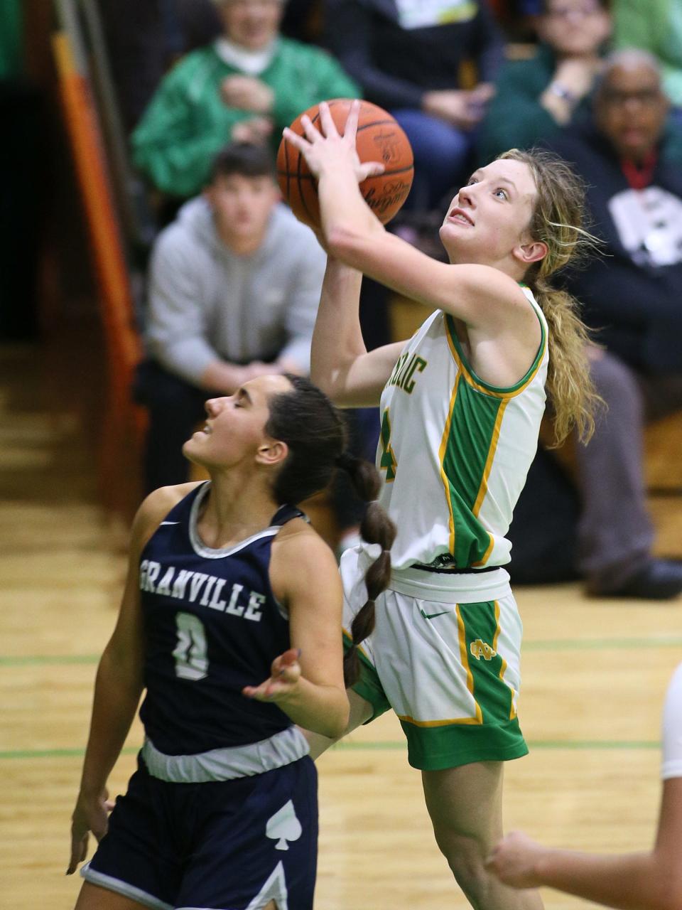 Newark Catholic's Kylie Gibson was named to the All-Ohio Division IV first team on Monday.