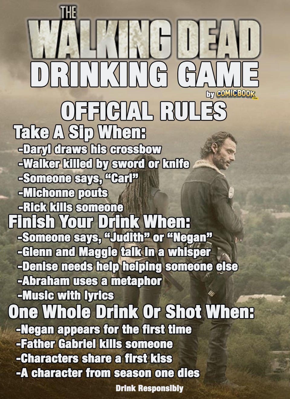 TWD S6 Drinking Grame