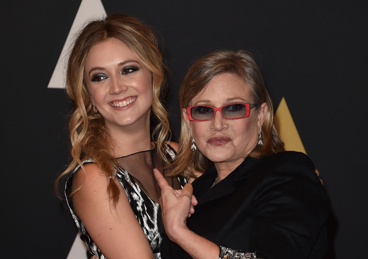 Prepare for chills watching Billie Lourd recite one of Carrie Fisher’s greatest “Star Wars” monologues