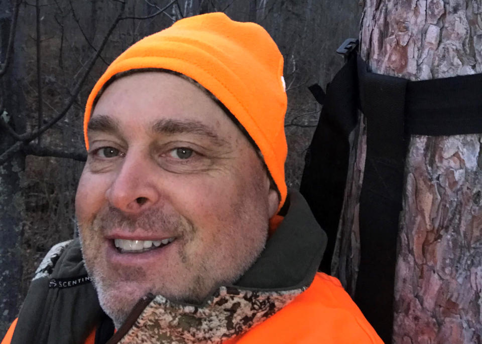 Image: Rory Martinson was on a hunting trip with his nephew in November 2020 when he developed a 103 degree fever. He was later diagnosed with Covid-19. (Courtesy of Rory Martinson)