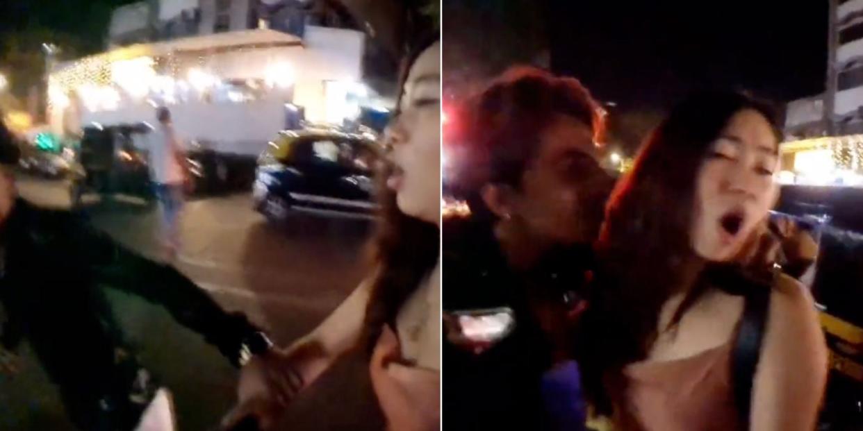 A Twitch streamer harassed on the streets of Mumbai.