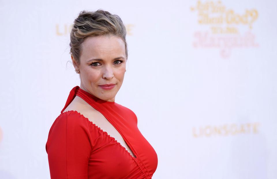 Rachel McAdams poses at the premiere of the film 