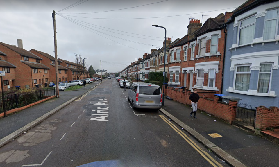 The fire happened at Alric Avenue, Harlesden, north west London in April 2020. (Google Maps)