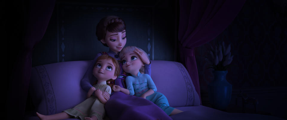 QUEEN IDUNA loves her daughters Anna and Elsa and wants to protect them at all costs especially from the secrets of her past. (Disney)