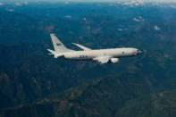 The P-8I aircraft, based on the Boeing 737-800(NG) airframe, is the Indian Naval variant of the P-8A Poseidon of the US Navy.