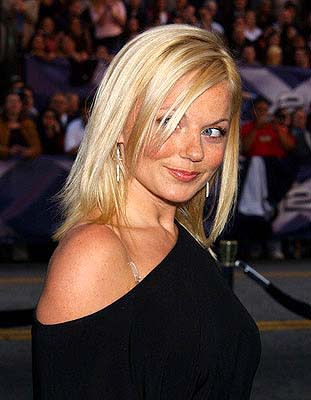 Geri Halliwell at the Hollywood premiere of 20th Century Fox's X2: X-Men United