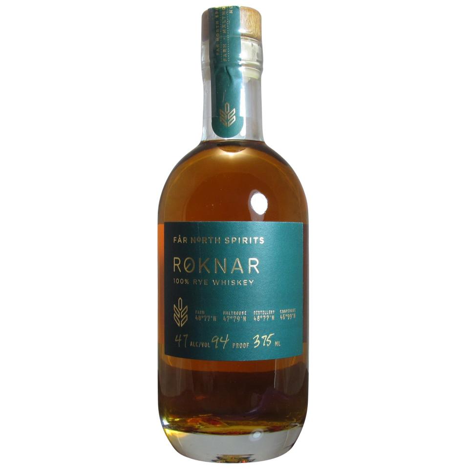 7) Roknar 100% Rye Whiskey