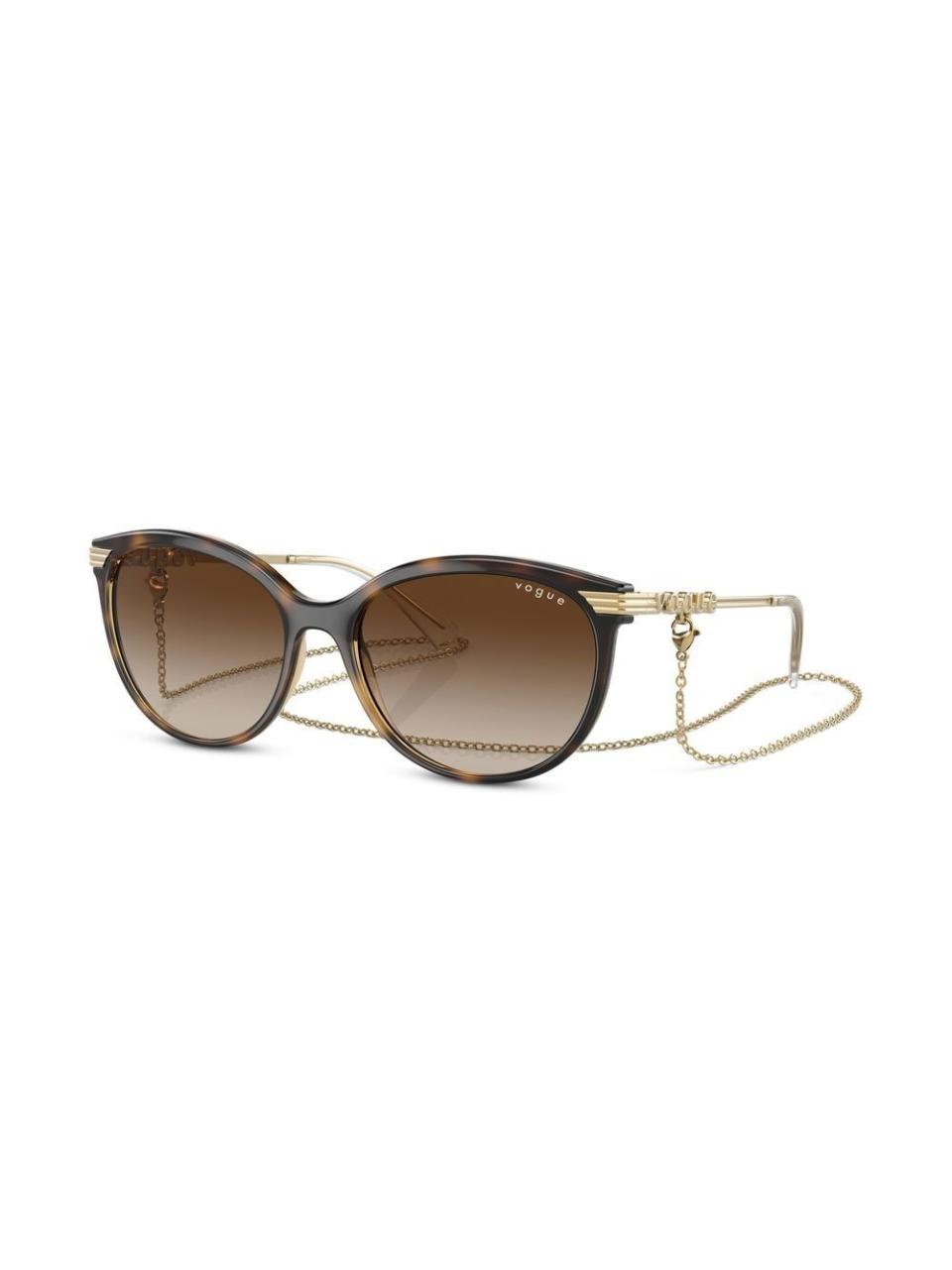 Tortoiseshell Effect Sunglasses