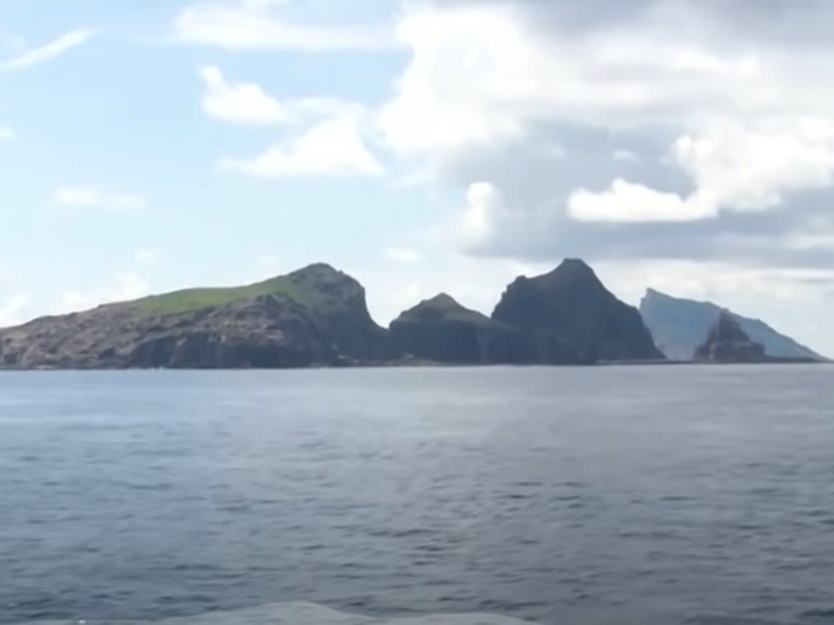 Screengrab from a video showing a part of the disputed Senkaku Islands that is controlled by Japan but claimed by China ( Al Jazeera English / YouTube)