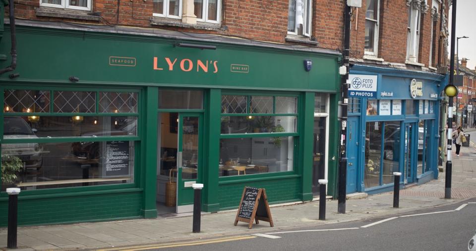 Local seafood spot Lyon’s (Matt Writtle)