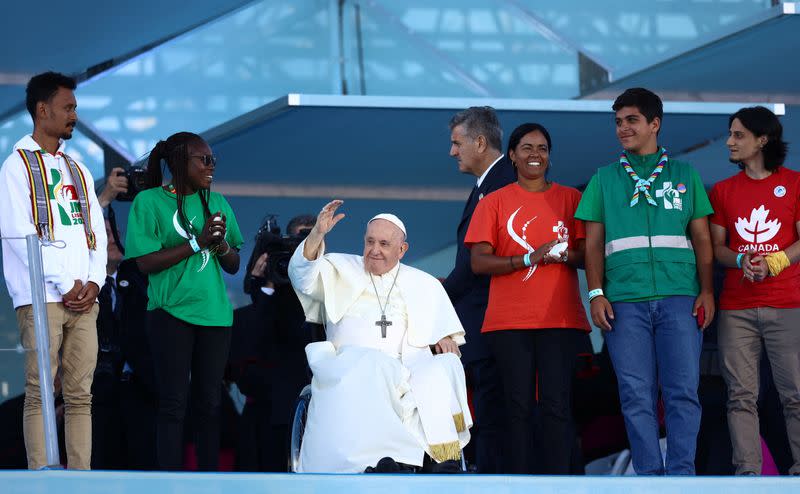 Pope Francis visits Portugal