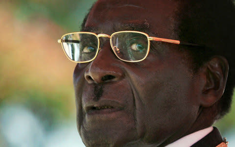 Robert Mugabe - Credit: Tsvangirayi/AP