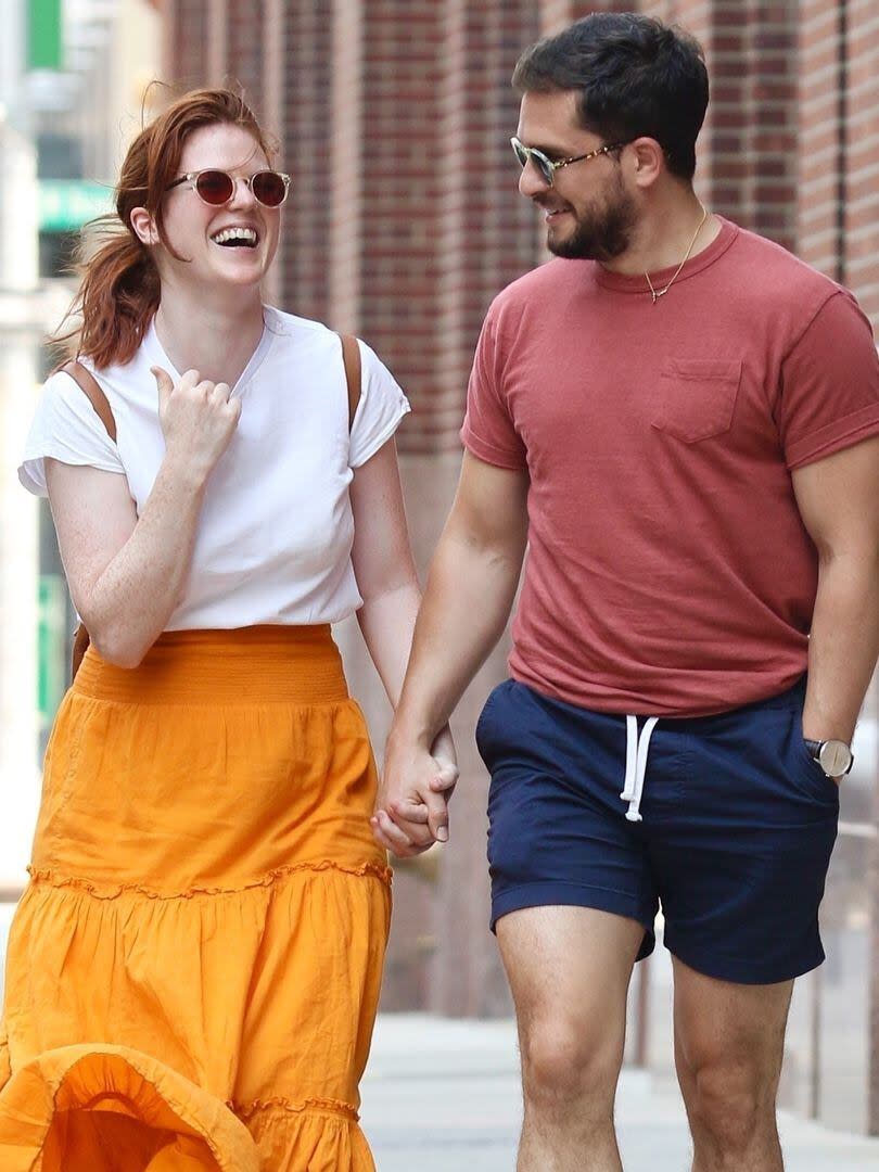 Kit Harington y Rose Leslie a pura sonrisa en un paseo romántico por Nueva York