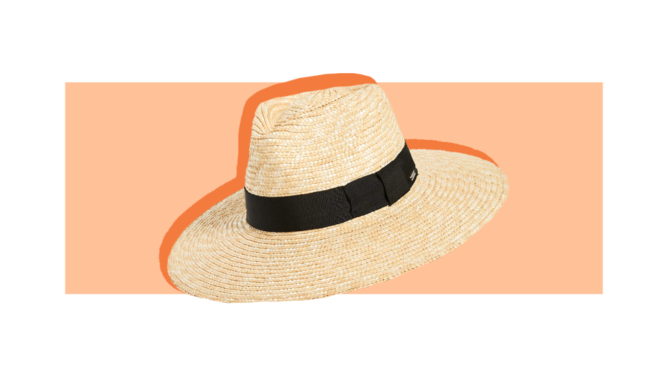 I own and love this straw hat from Amazon.