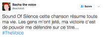 <p>Éliminé en fin d’émission, Sacha Puzos est revenu sur son choix de chanson. </p>