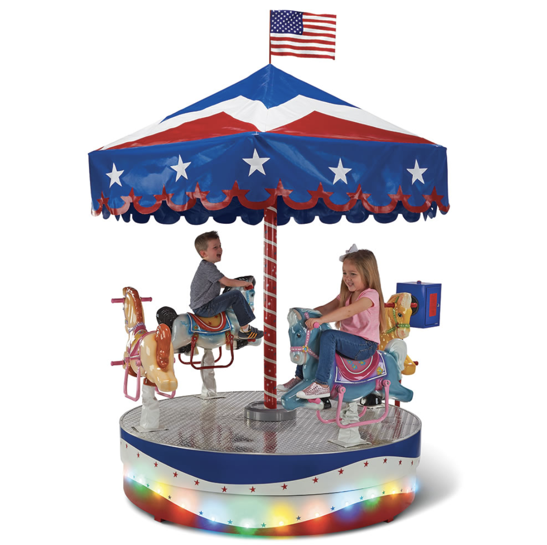 The All American Carousel | Hammacher Schlemmer