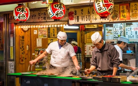 Street food is taken seriously in Osaka - Credit: iStock
