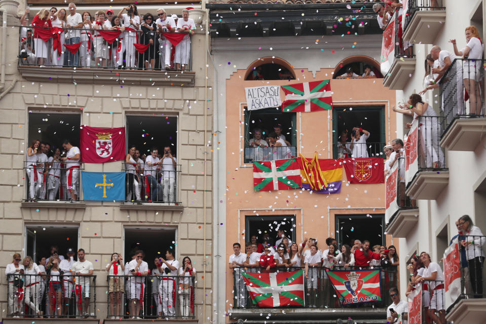 Las mejores imágenes del Chupinazo de San Fermín