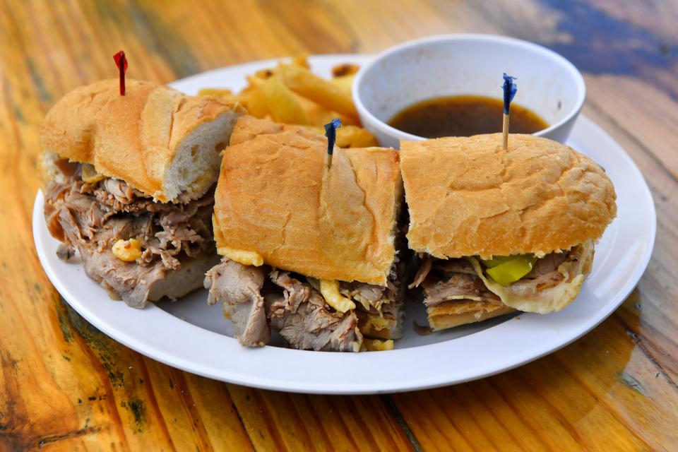 Cowtown Tavern Food & Sports Italian Beef Sliders