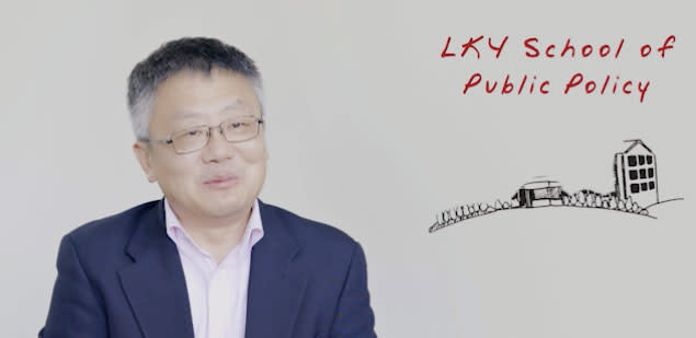 Dr Huang Jing, a China affairs expert at Lee Kuan Yew School of Public Policy (LKYSPP. (Screen shot photo: LKYSPP)