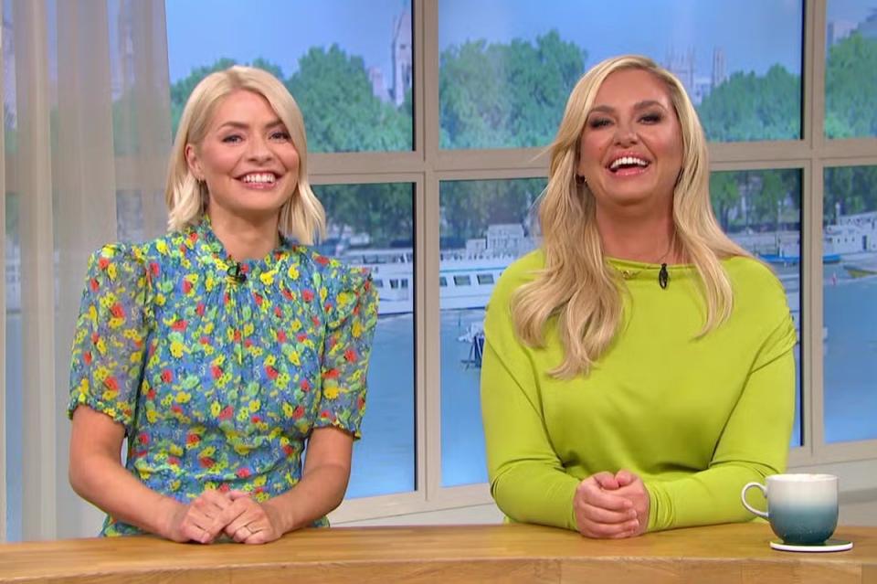 Holly Willoughby and Josie Gibson (This Morning/ITV)