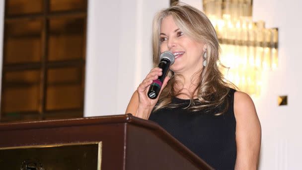 PHOTO:Rebecca Grossman accepts the Betty Fisher Legacy Award at Evening of Hope 2017, May 18, 2017, in Universal City, Calif. (Rebecca Sapp/Getty Images)