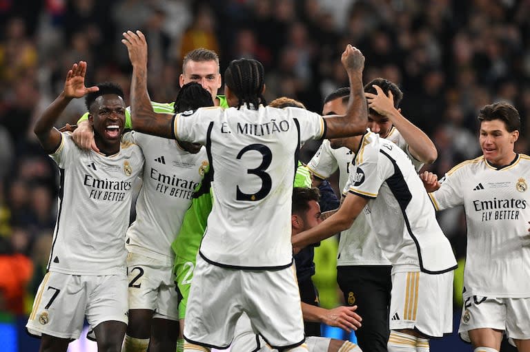 Un equipo que no falla: Real Madrid ganó su 15° Champions League en el mítico Wembley