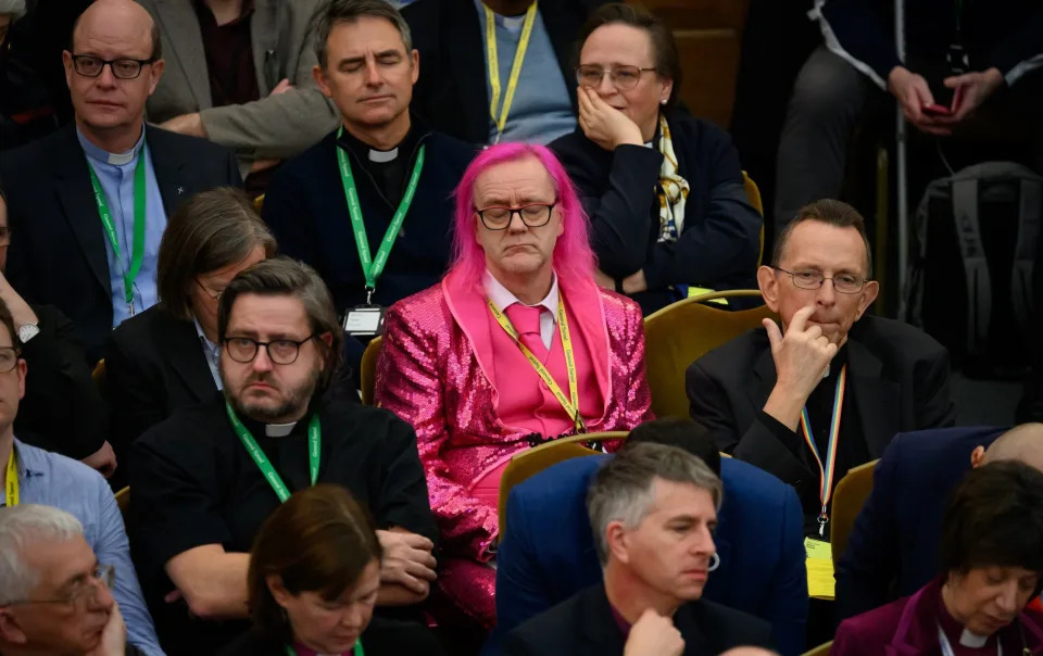 General Synod voted for offering blessings to lesbian and gay couples who are married or in civil partnerships - Leon Neal/Getty Images Europe