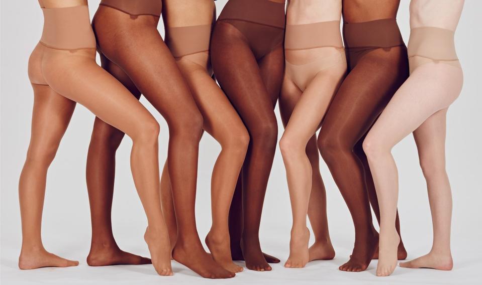 Hosiery with a Twist