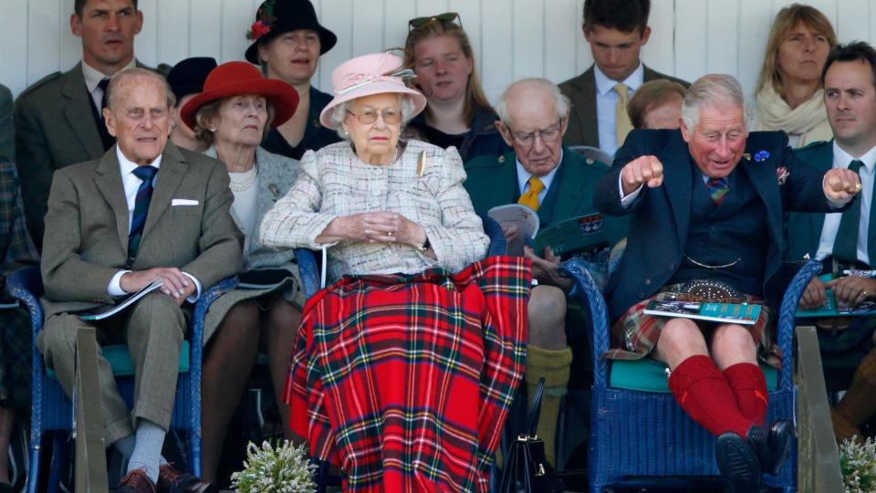 King Charles at the Highland Games in 2017.