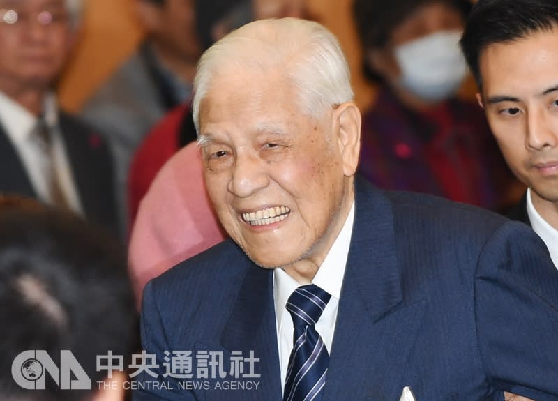 前總統李登輝縱今晚因多重器官衰竭病逝台北榮總，享耆壽98歲。(中央社／資料照片)