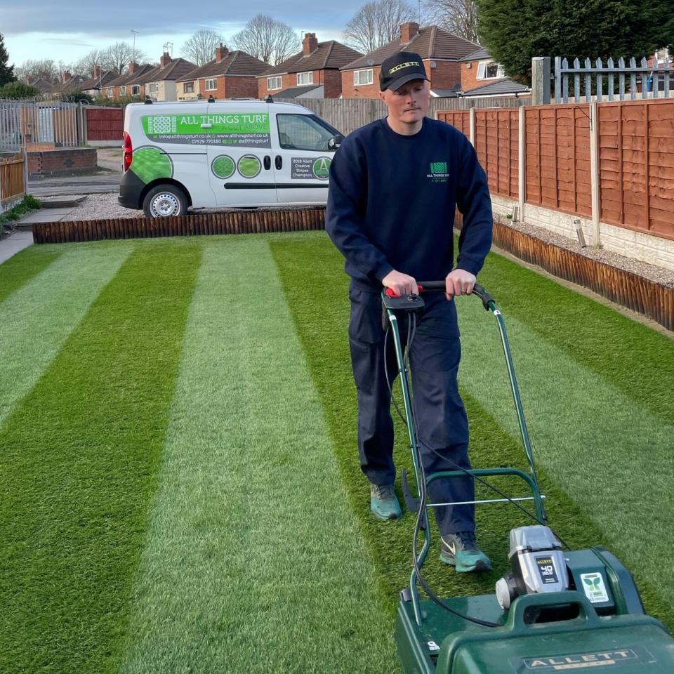 Keith Smith: 'Mowing my lawn is my relaxation time'  - Keith Smith 