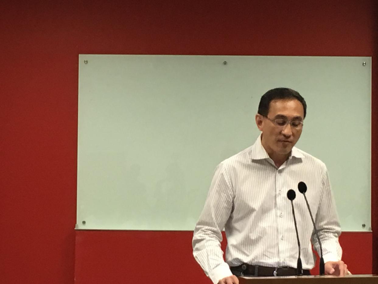 SMRT CEO Desmond Kuek had told staff in January 2018 that he had no plans of stepping down soon. Yahoo News Singapore file photo.