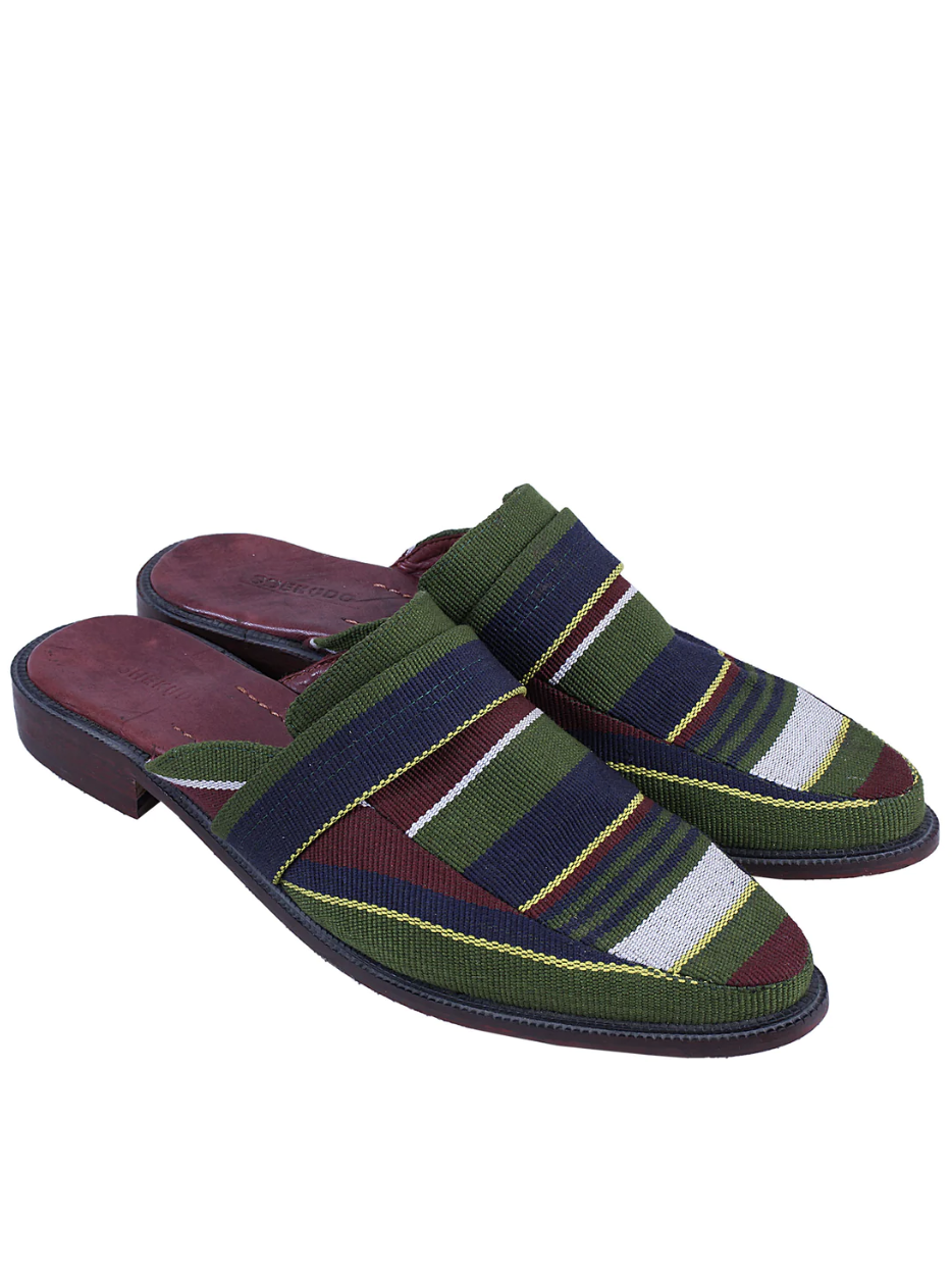 <p><a href="https://www.shekudo.com/products/the-keffi-loafer-weave-3" rel="nofollow noopener" target="_blank" data-ylk="slk:Shop Now;elm:context_link;itc:0;sec:content-canvas" class="link ">Shop Now</a></p><p>Keffi Half Loafer </p><p>shekudo.com</p><p>$330.00</p>