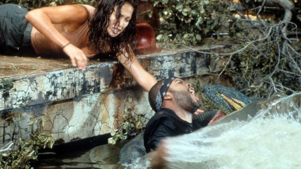 Jennifer Lopez and Ice Cube in "Anaconda"<p>Columbia Pictures</p>