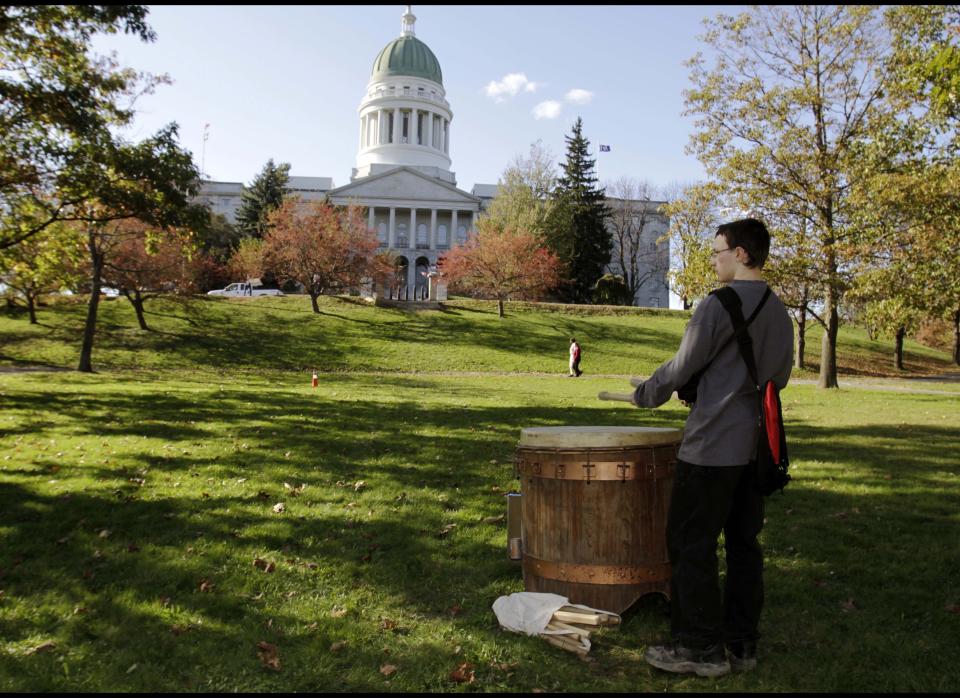 Pictured on Monday, Oct. 17, 2011. (AP Photo/Pat Wellenbach)  