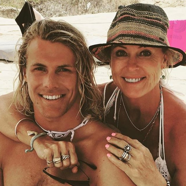 Dancing With The Stars semi-finalist Jett Kenny is his famous mum Lisa Curry’s biggest fan. Photo: Instagram/jertkenny