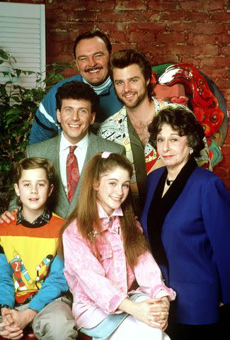 <p>Everett Collection</p> Dick Butkus, Greg Evigan, Florence Stanley, Staci Keanan, Giovanni Ribisi, Paul Reiser, 1987-89,