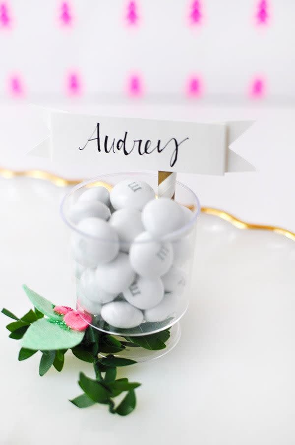 Candy Place Card Holders