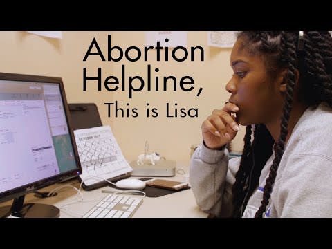 7) Abortion Helpline, This Is Lisa