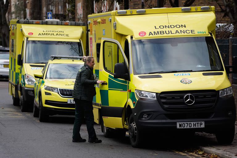 Londres; london; ambulancia; huelga de ambulancias; mundo