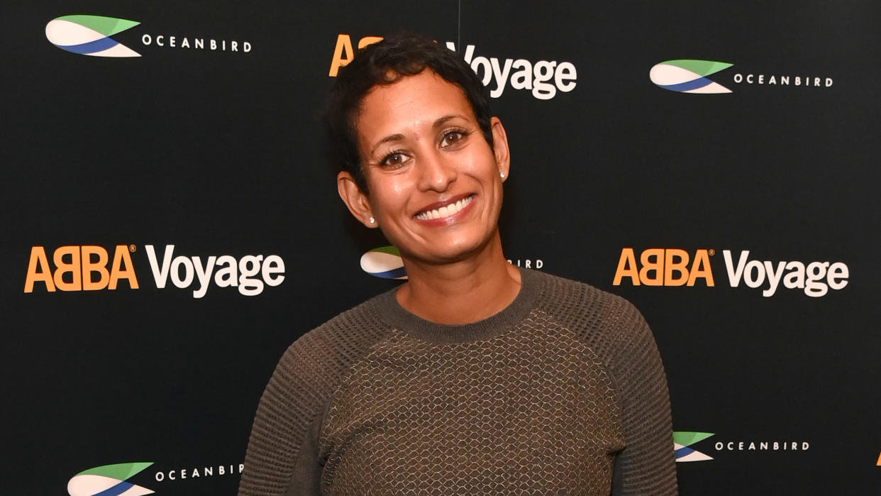 Naga Munchetty made a confession about how she got into hot water on her last day at school. (Getty)